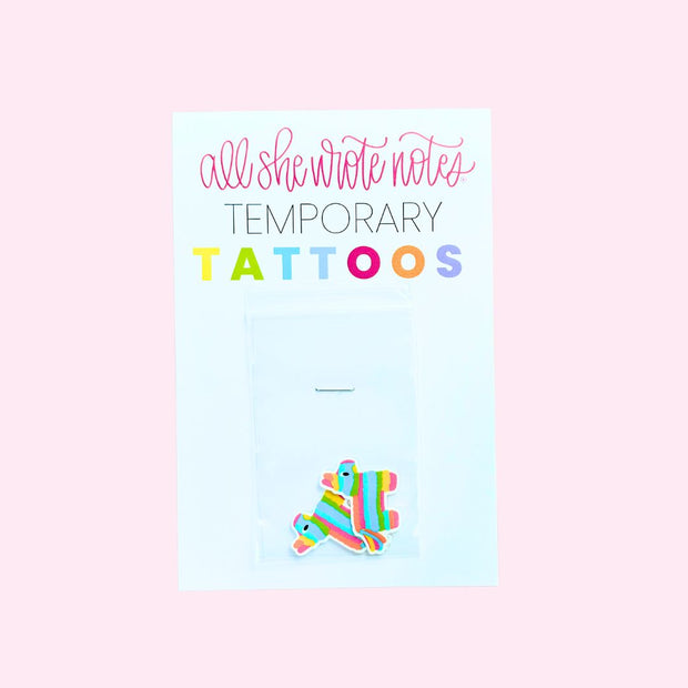Temporary Tattoo - Pinata