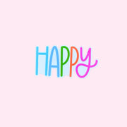 Temporary Tattoos - Happy