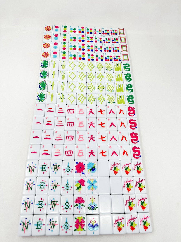 Mahjong Tiles Set