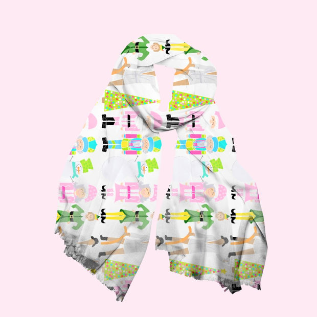 Festive Friends Pashmina Scarf