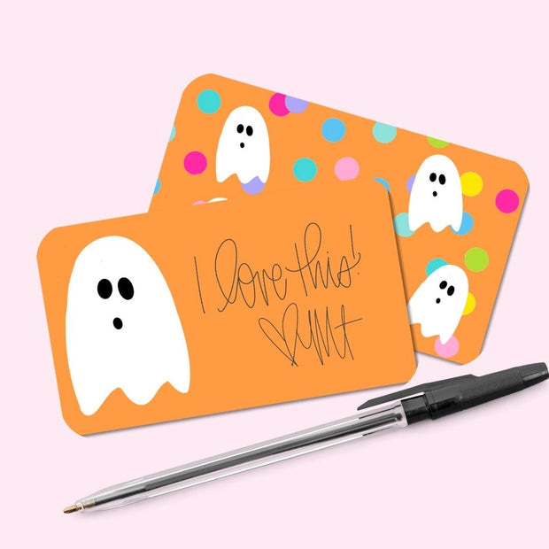 Confetti Cards - Hey Boo Ghost