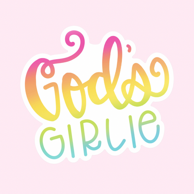 Sticker - God’s Girlie