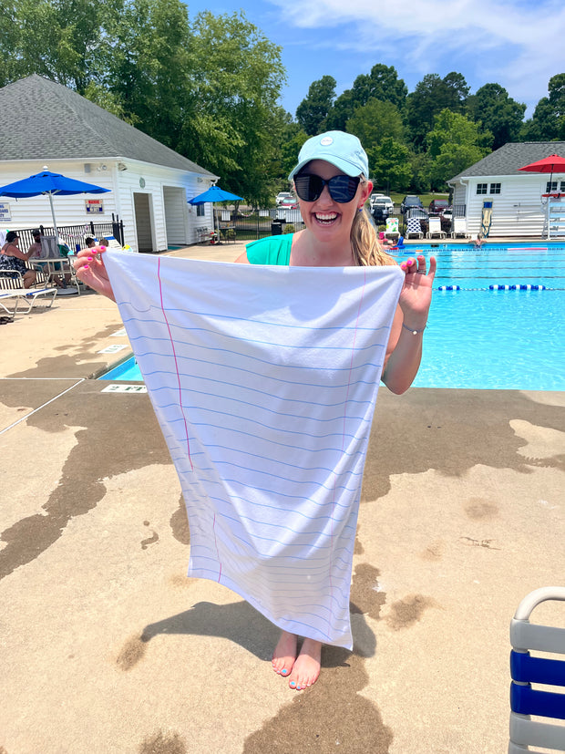 Beach Towel - Notable Summer