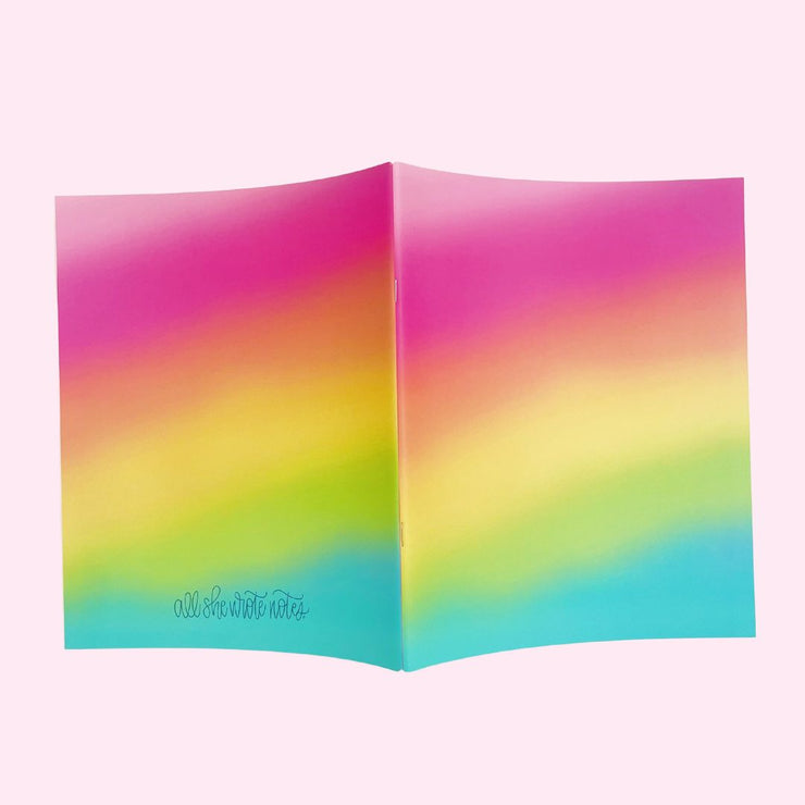 Notebook - Rainbow Skies