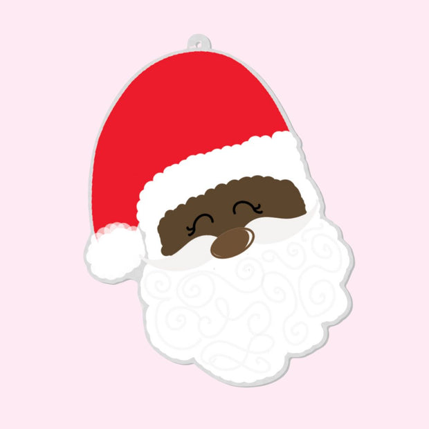 Red Santa Personalized Ornament