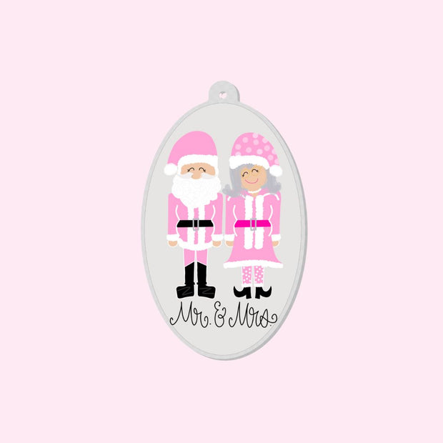 Mr. & Mrs Claus Ornament