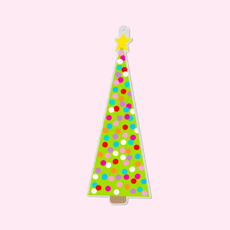 Confetti Christmas Tree Ornament