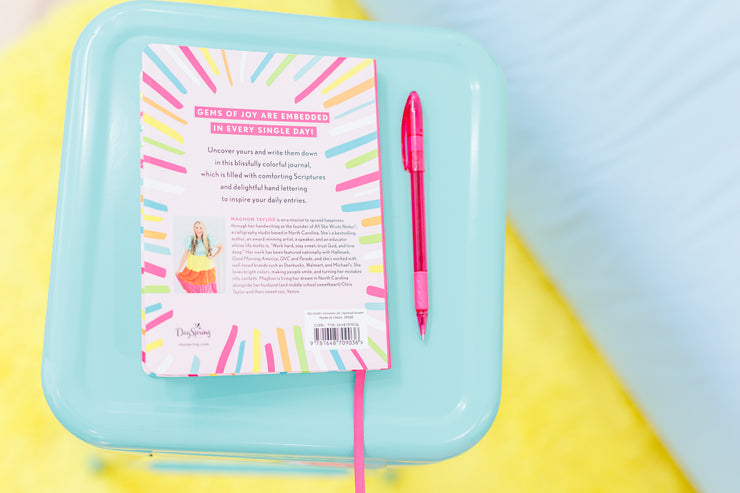 Overflowing Joy Journal – All She Wrote Notes
