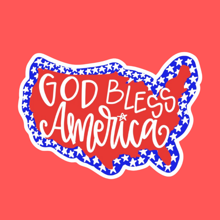 Car Magnet - God Bless America
