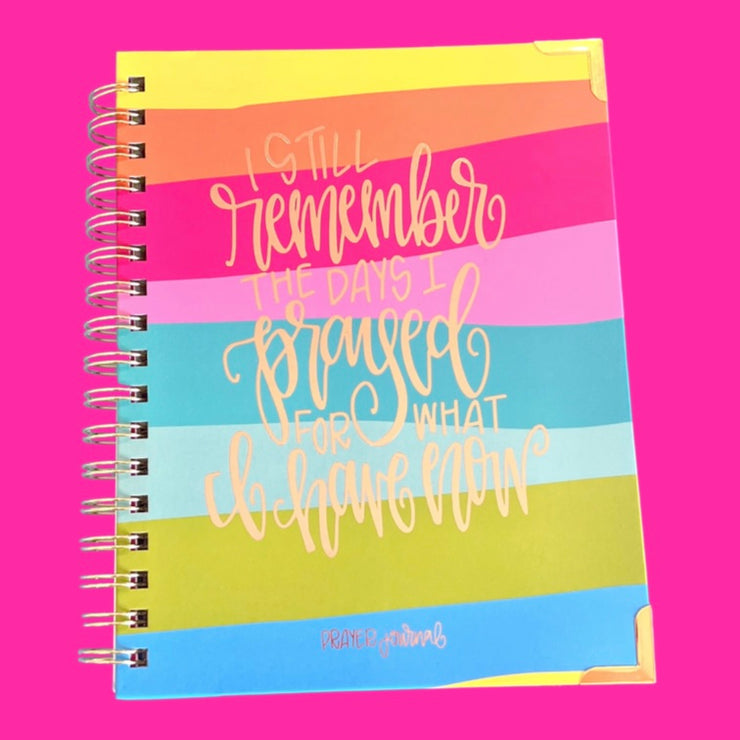 Prayer Journal - I Still Remember Stripe