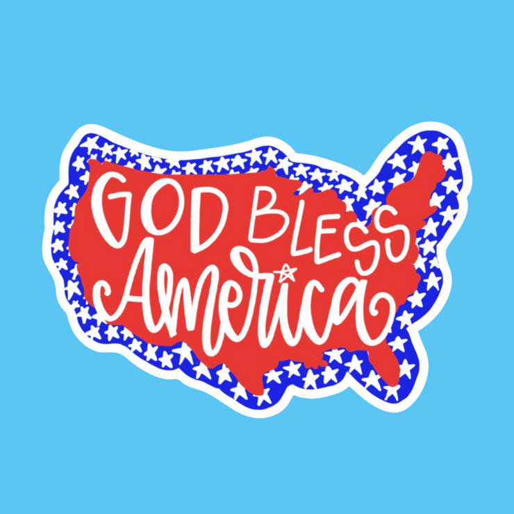 Car Magnet - God Bless America