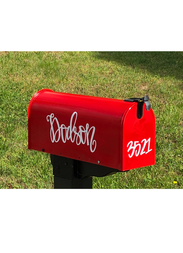 Mailbox Decal