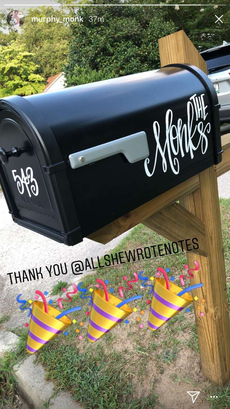 Mailbox Decal