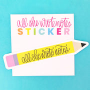 Sticker - ASWN Pencil