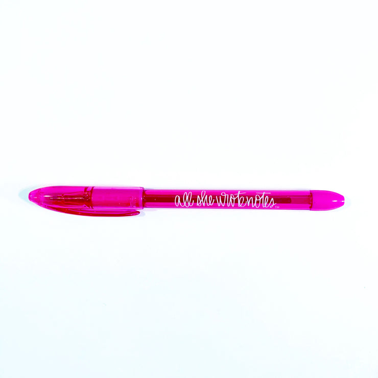 Pink Ink Pen