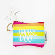 Dog Bag Holder - Happy Dog Stripe