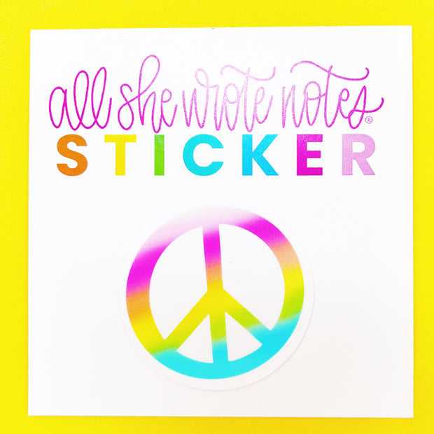 Sticker - Peace Sign