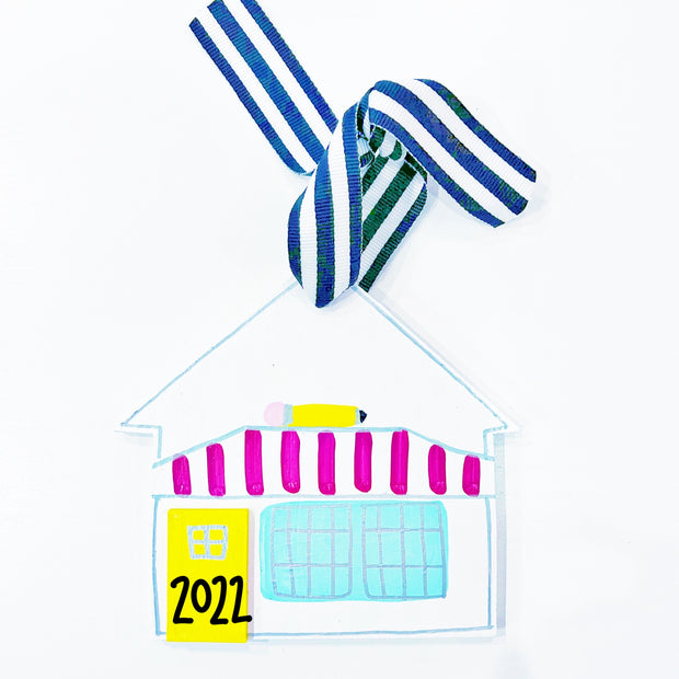 All She Wrote Notes Studio Ornament