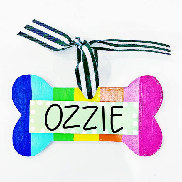 Ornament - Wooden Dog Bone