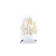 Bride and Groom Can Cooler Set
