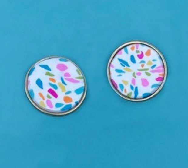 Earrings - Confetti Studs