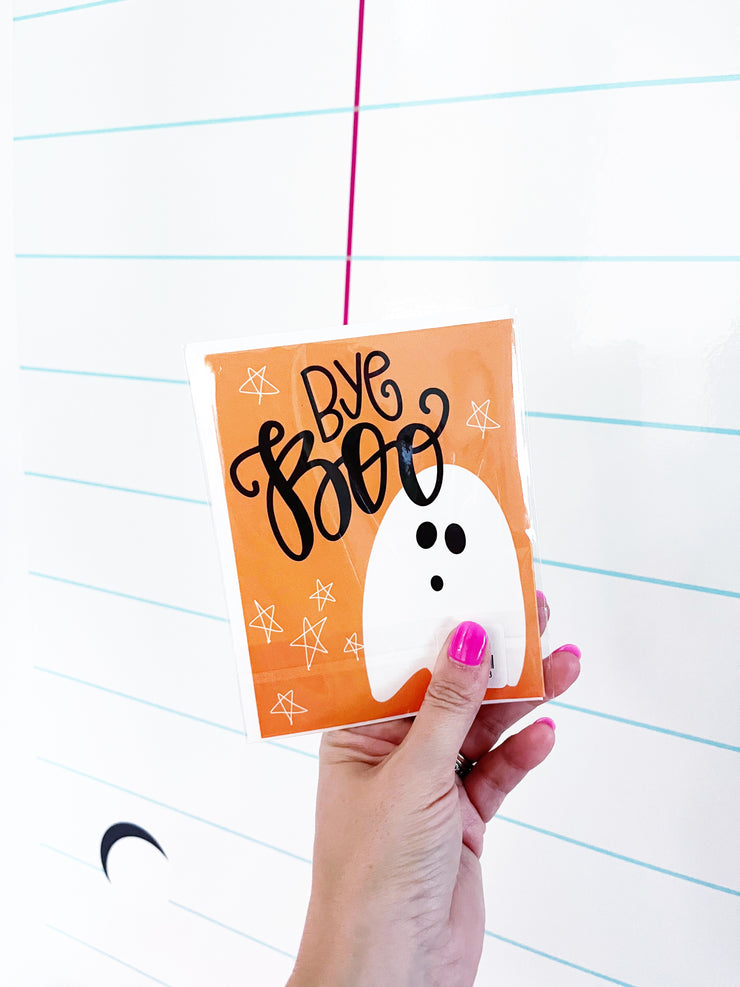 Note Card - Hey Boo