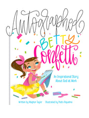 Betty Confetti Book - Autographed Copy
