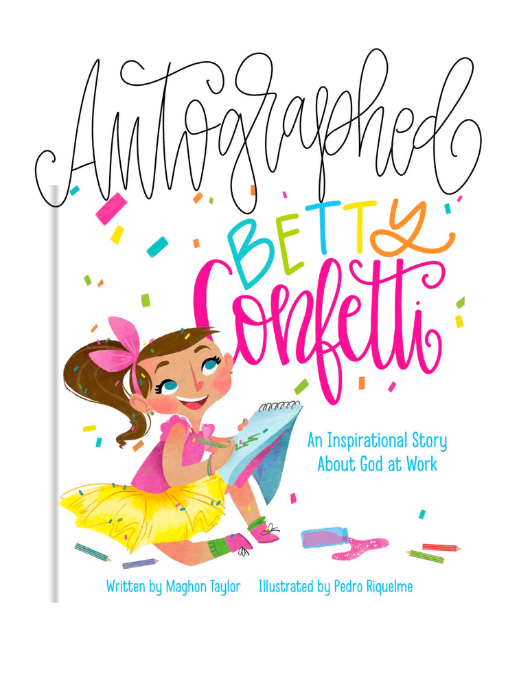 Betty Confetti Book - Autographed Copy