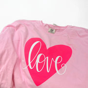 Shirt - Neon Heart Love