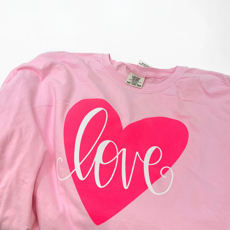 Shirt - Neon Heart Love