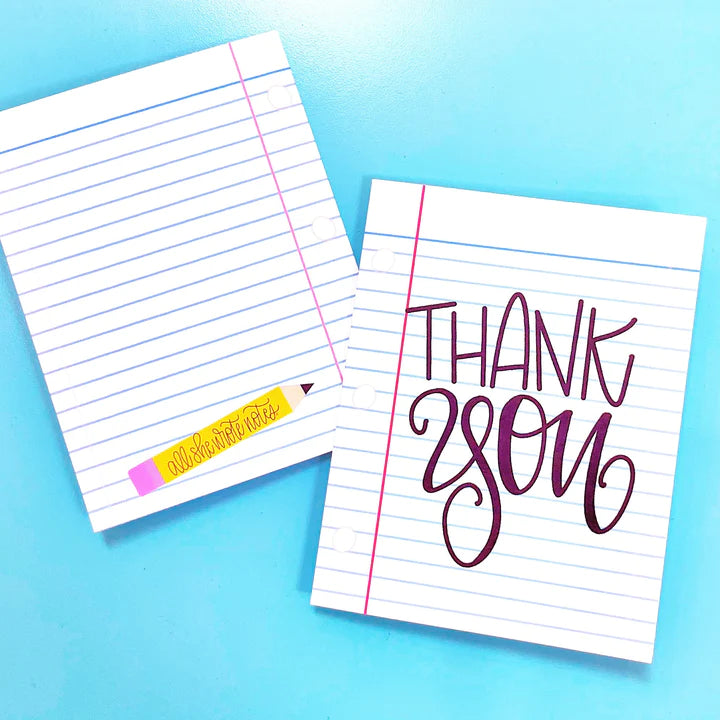 Note Card - Thank You Classic