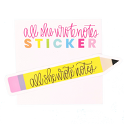 Sticker - ASWN Pencil