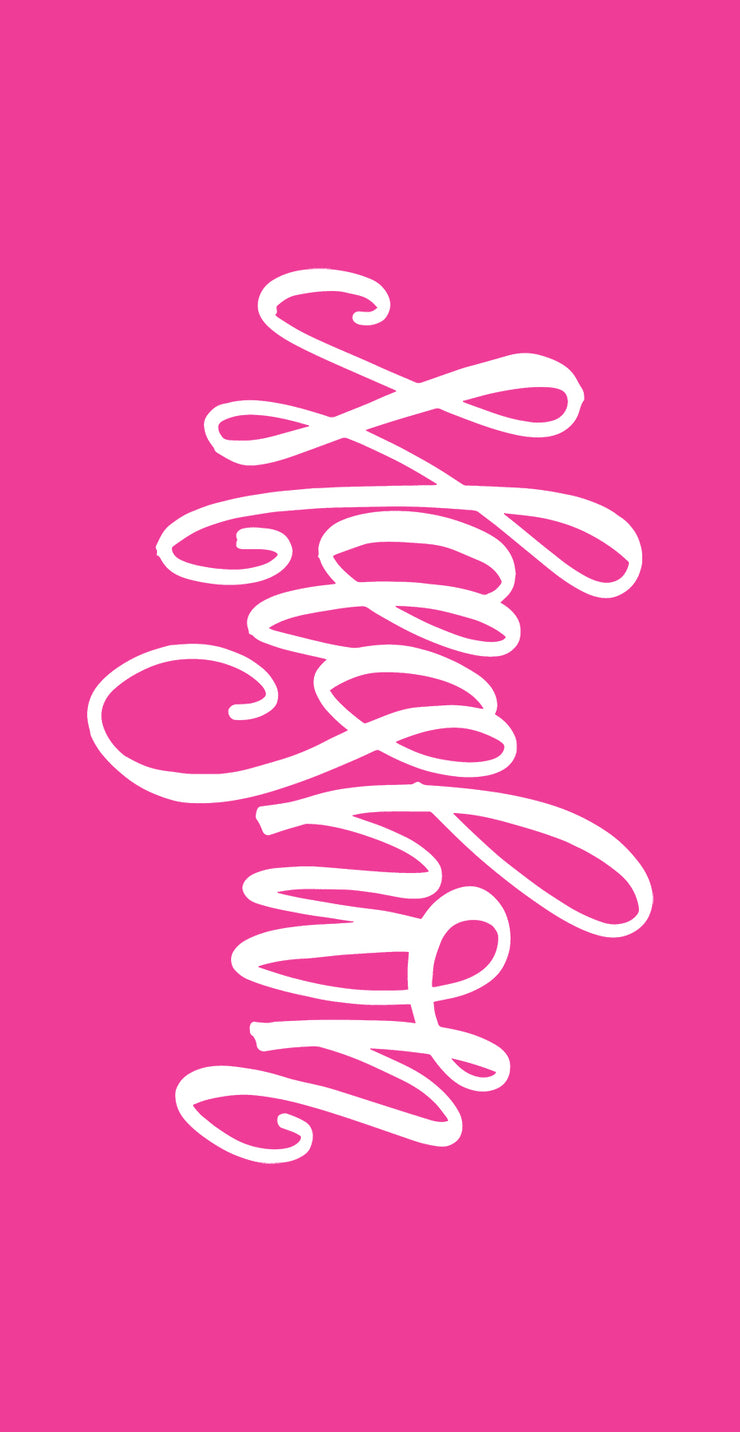 Beach Towel - Custom Name Personalized (6 Colorways)