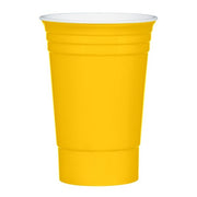 Cup and Lid Set  - Yellow Cheers