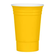 Cup and Lid Set  - Yellow Cheers