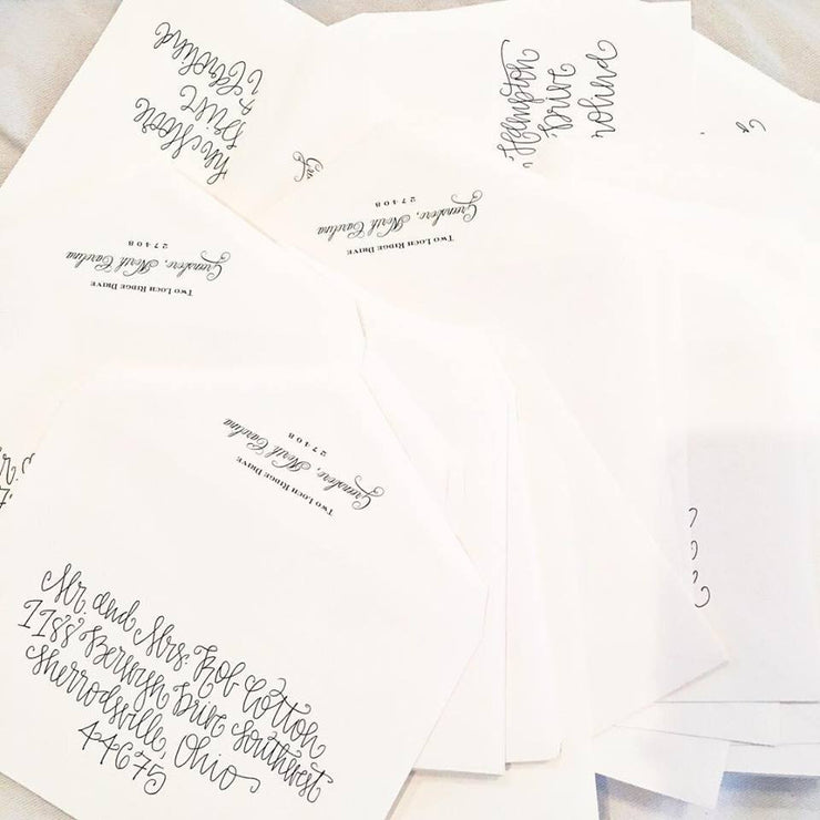 Envelope Addressing for your Celebration